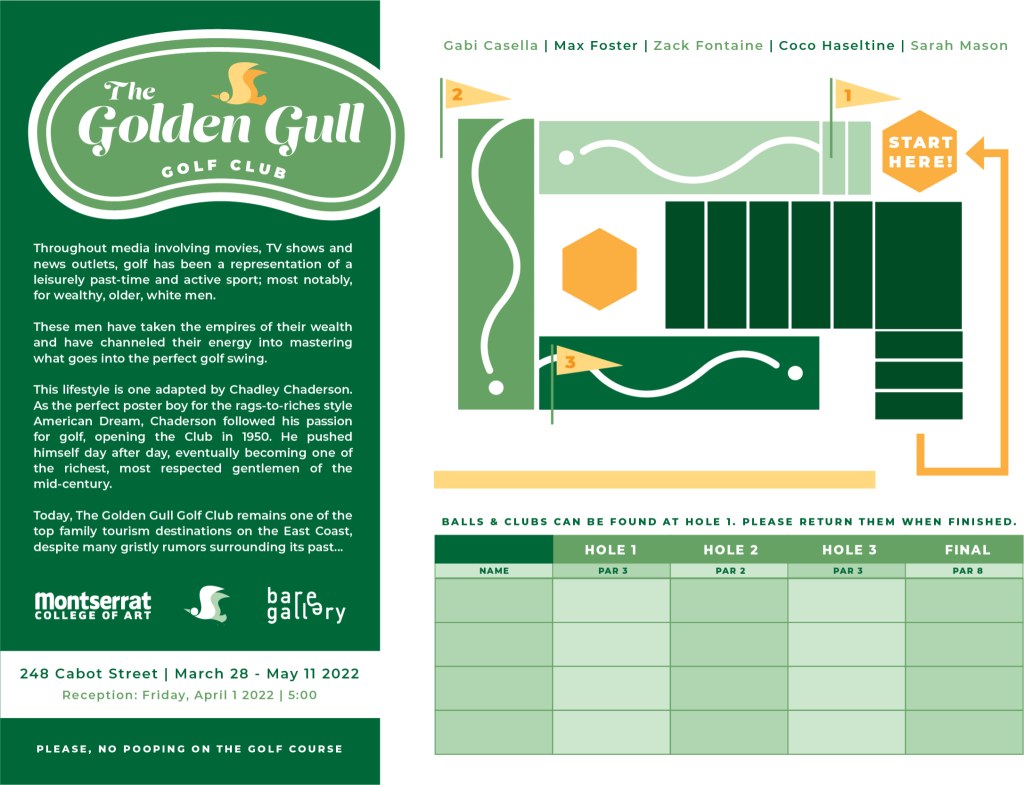 Golden Gull Golf Club map