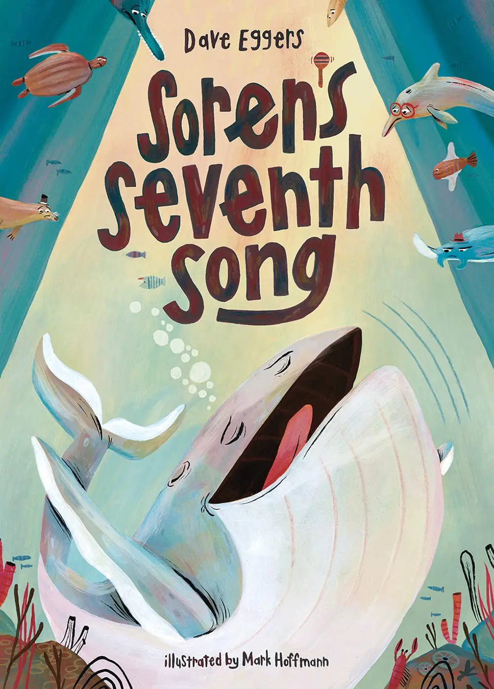 Dave Eggers Soren's Seventh Song book cover illustrated by Mark Hoffmann