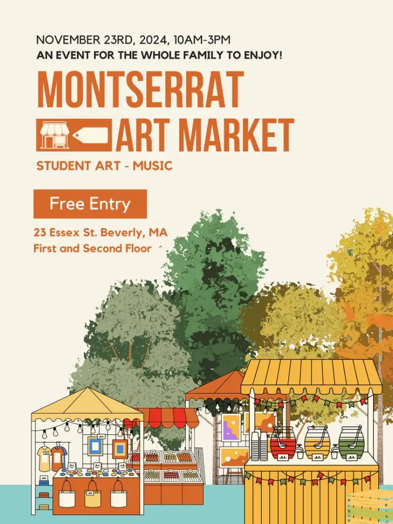 Montserrat Art Market November 23, 2024 10am–3pm 23 Essex st Free Entry