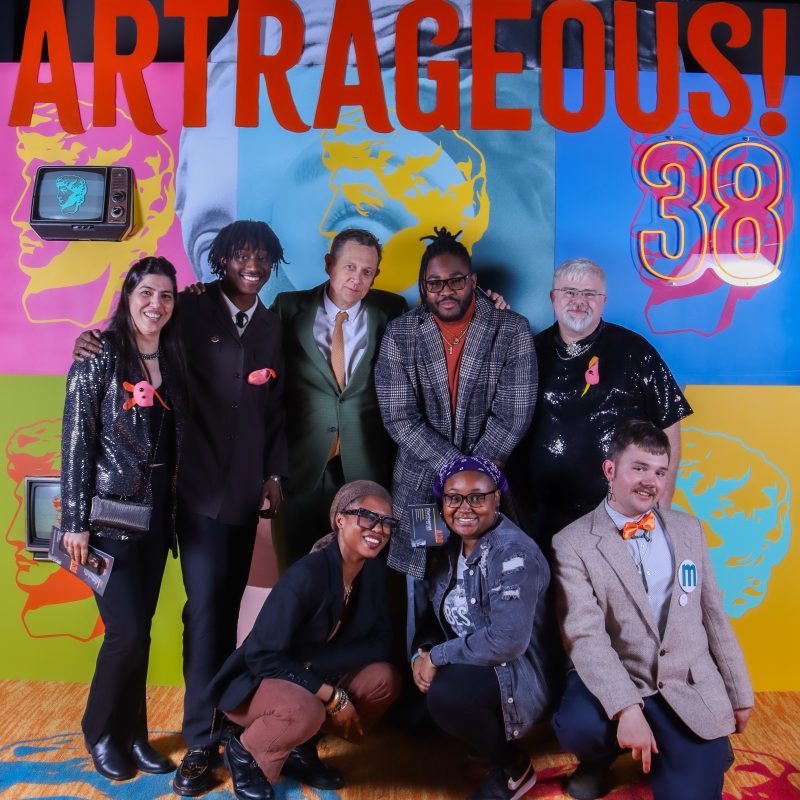 Group photo at Artrageous!38