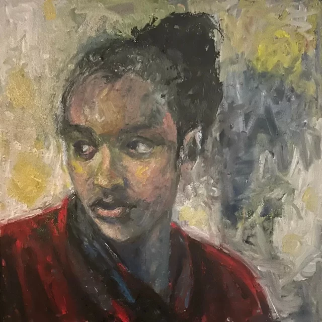 Join the opening reception of MarkingTime/2025, an exhibition at Kingston Gallery, by Montserrat painting professor Judith Brassard Brown.This body of mixed media works addresses contemporary struggles, seeking to articulate themes of balance, voice, and agency. The collection explores the healing power inherent in the creation and contemplation of art, offering spaces for reflection on the human experience.November 6 through November 30, 2025.
Opening Reception: Friday, November 7, 2025, 5:00 – 8:00 PM
Kingston Gallery (Project Space), 450 Harrison Ave, No. 43, Boston, MA
@kingstongalleryimage: Judith Brown, On Alert/Tihun, drawing media, pens, collage, oil and cold wax, 24 x 24 inches, 2025