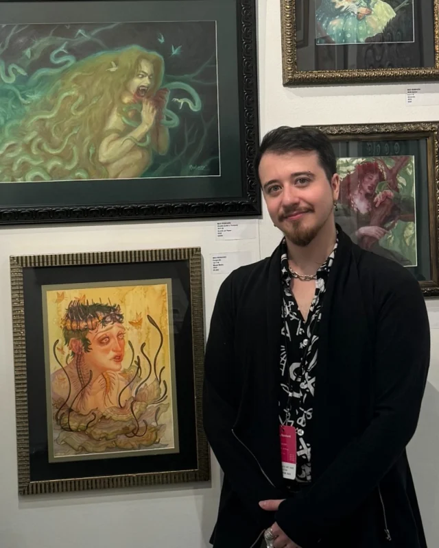 Alumni Spotlight: We are pleased to share that Montserrat alumnus Max Reinhard ('18) has been accepted into a five-week artist residency at The Aegean Center in Paros, Greece!Since graduating in 2018, @rhine_art has maintained a prolific creative practice. His surreal fantasy paintings and illustrations have been featured in solo exhibitions and published works, including the 826DC children’s book, "This Time They Hear You". When he isn't working as a production artist in the digital print industry, Max stays active in the local arts community as a painter.During his time in Greece, Max will focus on expanding his personal artistic language through one-on-one mentorship and immersion in classical disciplines. The residency will culminate in a student exhibition featuring the work produced during his stay. Congratulations, Max!#WhereCreativityWorks #MontserratAlumni #AegeanCenter #ArtistResidency
